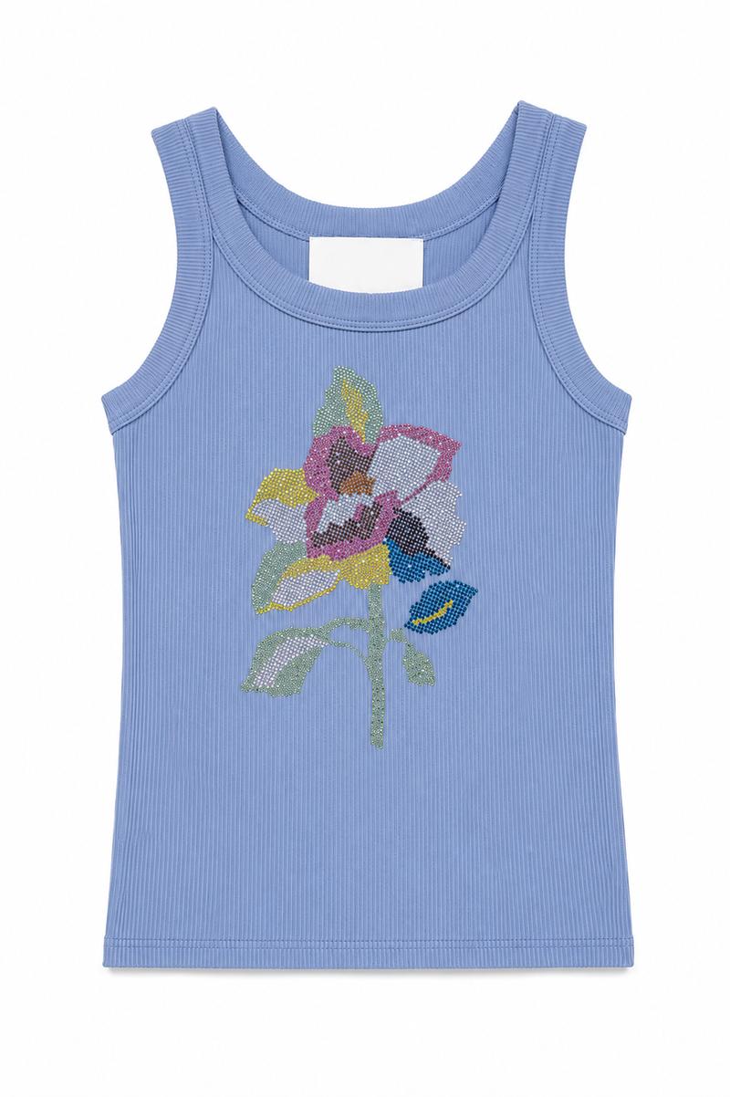 Rhinestone Tank Tops