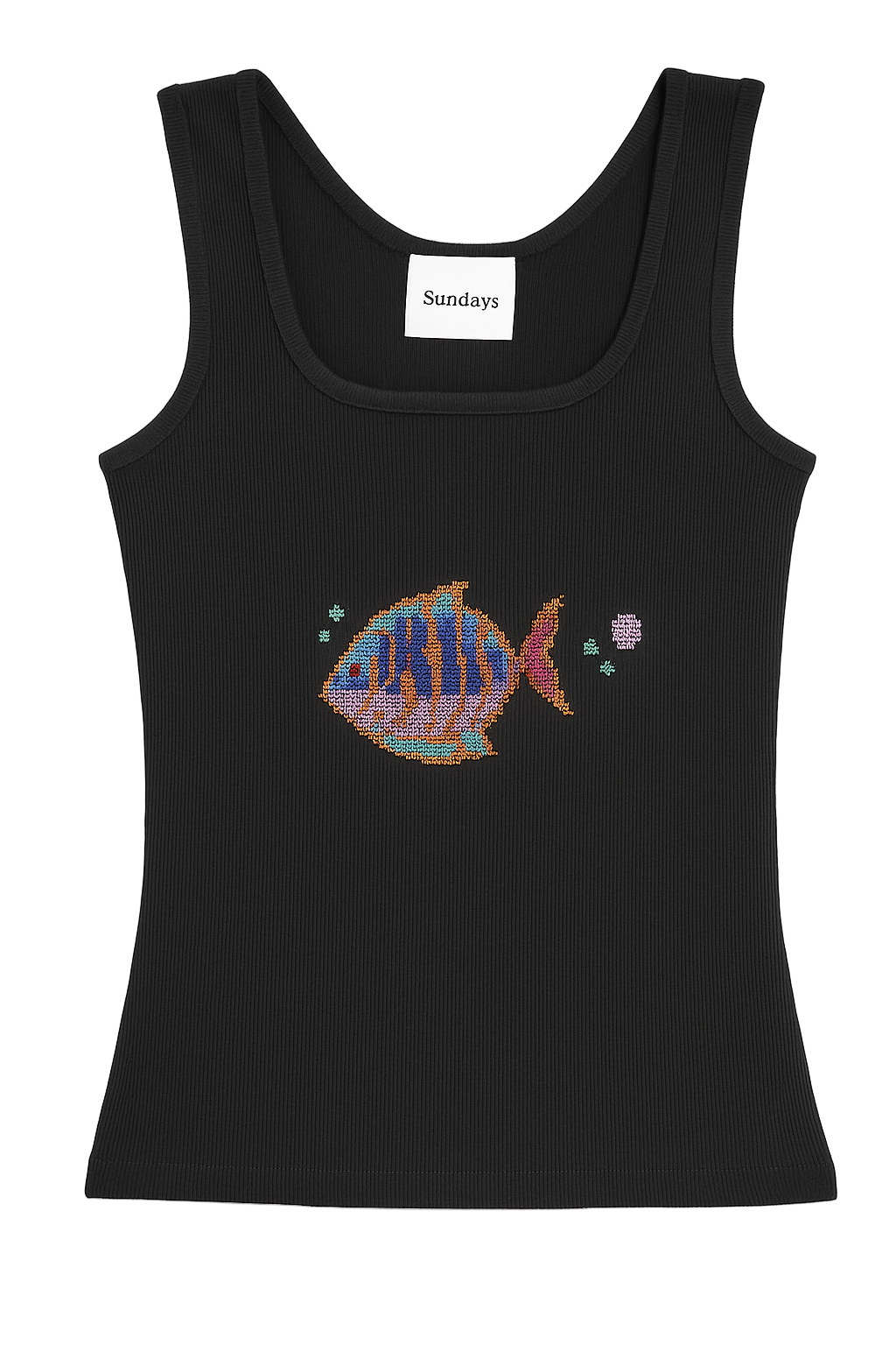 Bubblefish Tank Rhinestone Tank