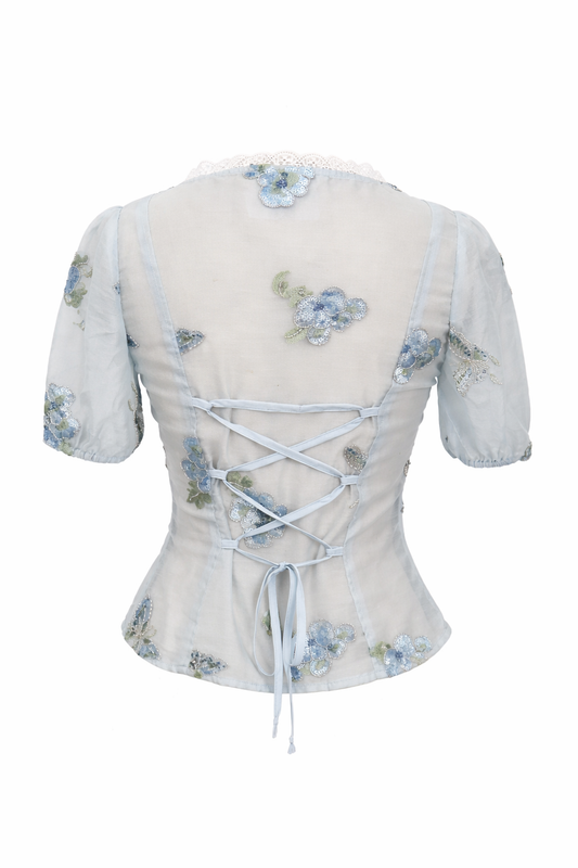 Charlotte Beaded Top