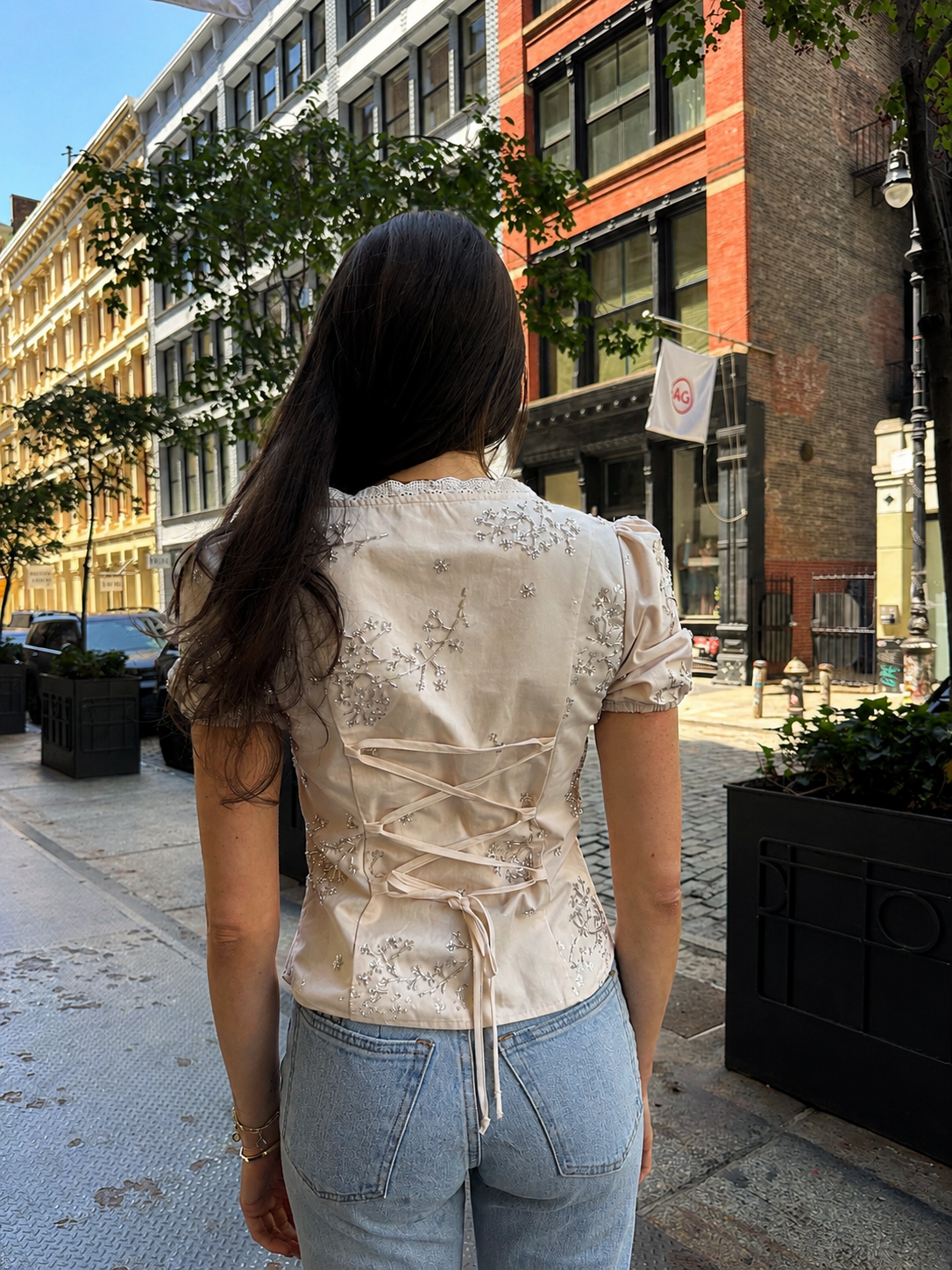 Mia Beaded Top