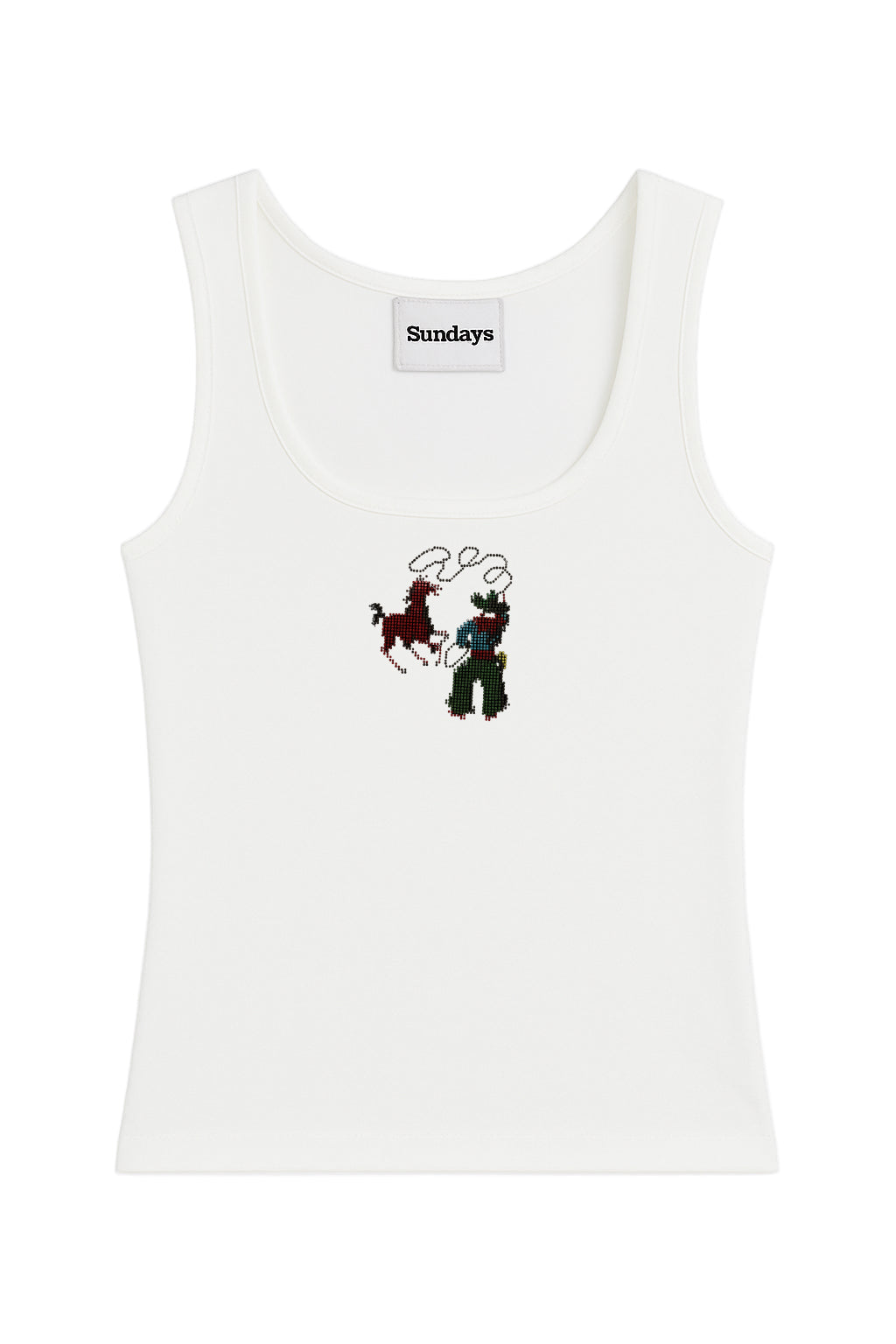 Cowboy Rhinestone Tank